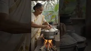 Thumbnail: Kerala Idiyappam with Coconut Milk 🥥 | Traditional Breakfast | Pure ASMR Cooking