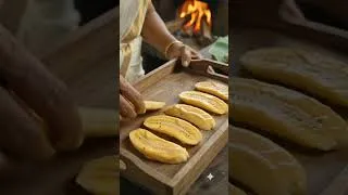 Thumbnail: Kerala Pazham Pori 🍌 | Crispy Banana Fritters | Pure ASMR Cooking