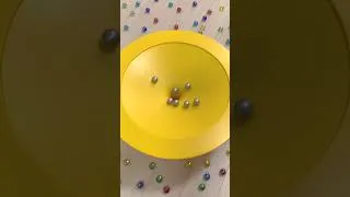 Thumbnail: Marble run 🟡Haba slope 👽️Silver Balls⏯️ Slow motion #marblerun