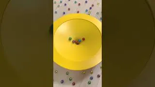 Thumbnail: Marble run 🟡Haba slope 🌈Rainbow Balls⏯️ Slow motion #marblerun