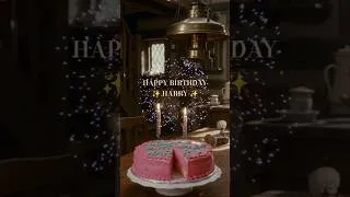 Thumbnail: Happy birthday #harrypotter  ✨🍰 #birthday July 31, is the birthday of both Harry and JK Rowling 🎂