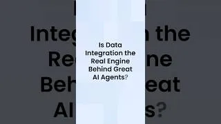 Thumbnail: Is Data Integration the Real Engine Behind Effective AI Agents? #aiagents