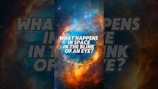 Thumbnail: One Blink, Countless Cosmic Events  #universe #cosmos #space