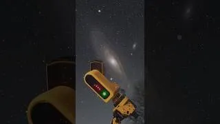 Thumbnail: The Andromeda Galaxy with a Smart Telescope! 🌌 🤖 #telescope #galaxy