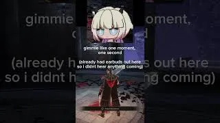 Thumbnail: terrible timing 😭 never leave elden ring unattended #eldenring #vtuber #indievtuber