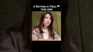 Thumbnail: A Workday in Tokyo 🇯🇵 | 7AM–2AM, Overtime, Shin Ramyun & Cats