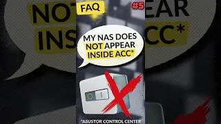Thumbnail: I can't see my NAS inside Control Center | ASUSTOR FAQ #5