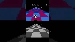 Thumbnail: Jumping over the void: Trailblazer (Atari 800XL) 😱" #retrogaming #atari
