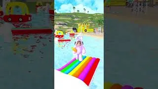 Thumbnail: Swimming #roblox #obby #sakuraschoolsimulator #atelily #esonitv #games #huntrix #funny #kpop