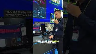 Thumbnail: Live Demo of 4K Quad Display Multiview Operator Console | Computex 2026