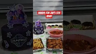 Thumbnail: handaan sa birthday ni Zia #shortsfeed #birtdaycelebration #yummyfood #funny #food #reelschallenge