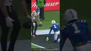 Thumbnail: This route from Drake London in the red zone 😮‍💨 #nfl #highlights #football #atlantafalcons