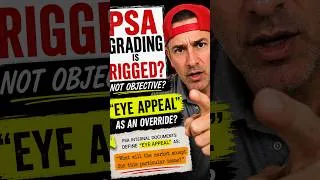 Thumbnail: Why PSA's 'Eye Appeal' Is the Real Grading Problem!🚨