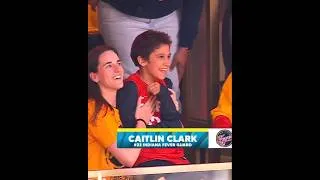Thumbnail: Caitlin Clark With Coach S.White Kid at Pacer Game 💕💕 #caitlinclark  #indianafever #nba #basketball