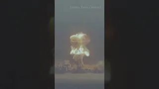 Thumbnail: USAF Aerial view of large atomic cloud at Nevada Test Site 1957