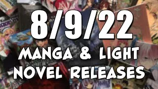 Thumbnail: 8/9/22 Manga & Light Novel Releases