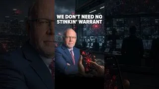 Thumbnail: WE DON'T NEED NO STINKIN' WARRANT! #shorts
