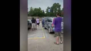 Thumbnail: CAUGHT ON CAMERA:Brave Walmart Shoppers Confront Man Who Stabbed 11 People At Traverse City#michigan
