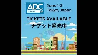 Thumbnail: ADC Japan 2026 Tickets Available Now