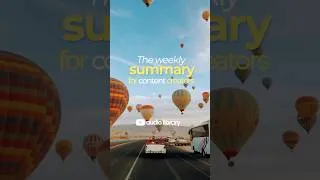 Thumbnail: The weekly summary for content creators / #13 🎵