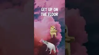 Thumbnail: dancin' meme with lyrics short 🐕 #auravision #music #dancemusic