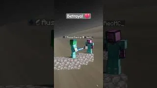 Thumbnail: betrayal 💔 #minecraft #ausangaming