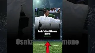 Thumbnail: Naomi Osaka Stuns Wimbledon with Kimono Tribute! #Shorts