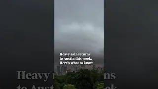 Thumbnail: Here's when Austin has the best chance for heavy rain this week