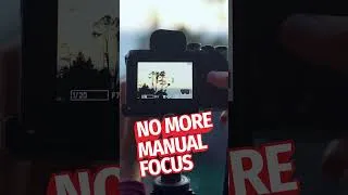 Thumbnail: Manual focus in 2026... 👎