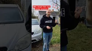 Thumbnail: This is why people hate real estate investors 🫠 #realestateinvesting #houseforsale
