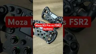 Thumbnail: Moza KS Pro vs FSR2: Button Click Test #simracing #moza #assettocorsa #iracing