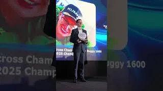 Thumbnail: Jakub Novotný with his Trophy in Porto 🇵🇹👑🤩EUROPEAN CHAMPION 2025 / BUGGY 1600 👏