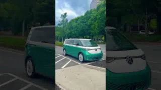 Thumbnail: VW ID Buzz | Mahi Green Metallic x Candy White #vw #vwidbuzz #idbuzz #electriccar #ev #vanagon #atl
