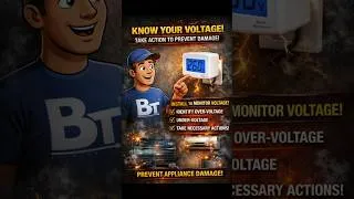 Thumbnail: Know Your Appliances Voltage #shorts #voltagetester