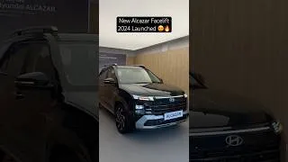 Thumbnail: New Alcazar Facelift 2024 Launched😍🔥 #alcazarfacelift #hyundaialcazar2024 #firstlook #shortsviral