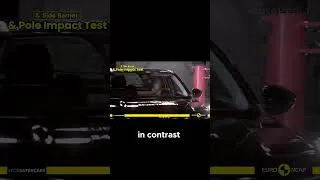 Thumbnail: Side Impact Safety  Ford Explorer EV vs  Jeep Avenger! #crashtest  #automobile