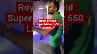 Thumbnail: RE SuperMeteor 650 Launch Bangalore..!