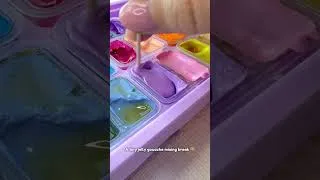 Thumbnail: So ✨Satisfying✨ #gouache #jellygouache