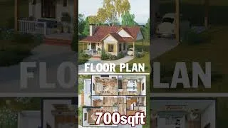 Thumbnail: Small House Design 700 sqft #shorts