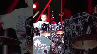 Thumbnail: 6-Year-Old Drummer DESTROYS "Hot for Teacher" LIVE!  #drums #rockmusic #shortsfeed