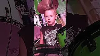Thumbnail: 7 Year Old Playing ACDC Like A Pro #drums #rockmusic #shortsfeed