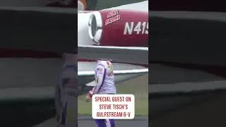 Thumbnail: Special guest on Steve Tisch’s Gulfstream G-V