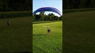 Thumbnail: Just a pilot, a wing, and the exact moment gravity stops being in charge.