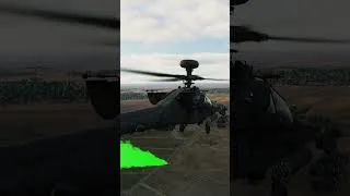 Thumbnail: Apache Attacking a Small Terrorist Group in Syria #shorts #dcsworld #waronterror