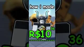 Thumbnail: How I Made 1 Undecillion Robux #roblox #shorts
