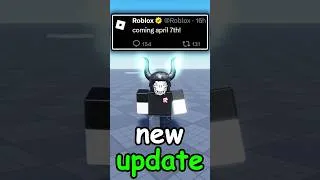 Thumbnail: New Roblox Update #roblox #shorts