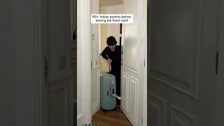 Thumbnail: My parents before leaving for the day at a hotel 🤣 #funny #comedy