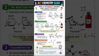 Thumbnail: sucrose oxidized by Con.HNO3 | #ugtrb #chemistry