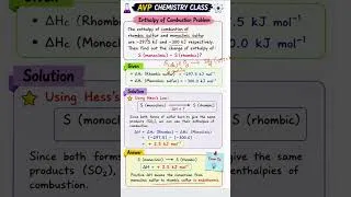 Thumbnail: Enthalpy of Combustion | UG TRB | 2024| PYQ #chemistry