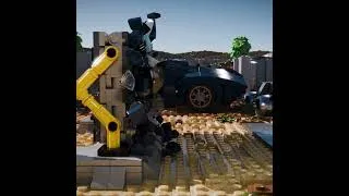 Thumbnail: 1000kph LEGO CAR vs. CONCRETE WALL!